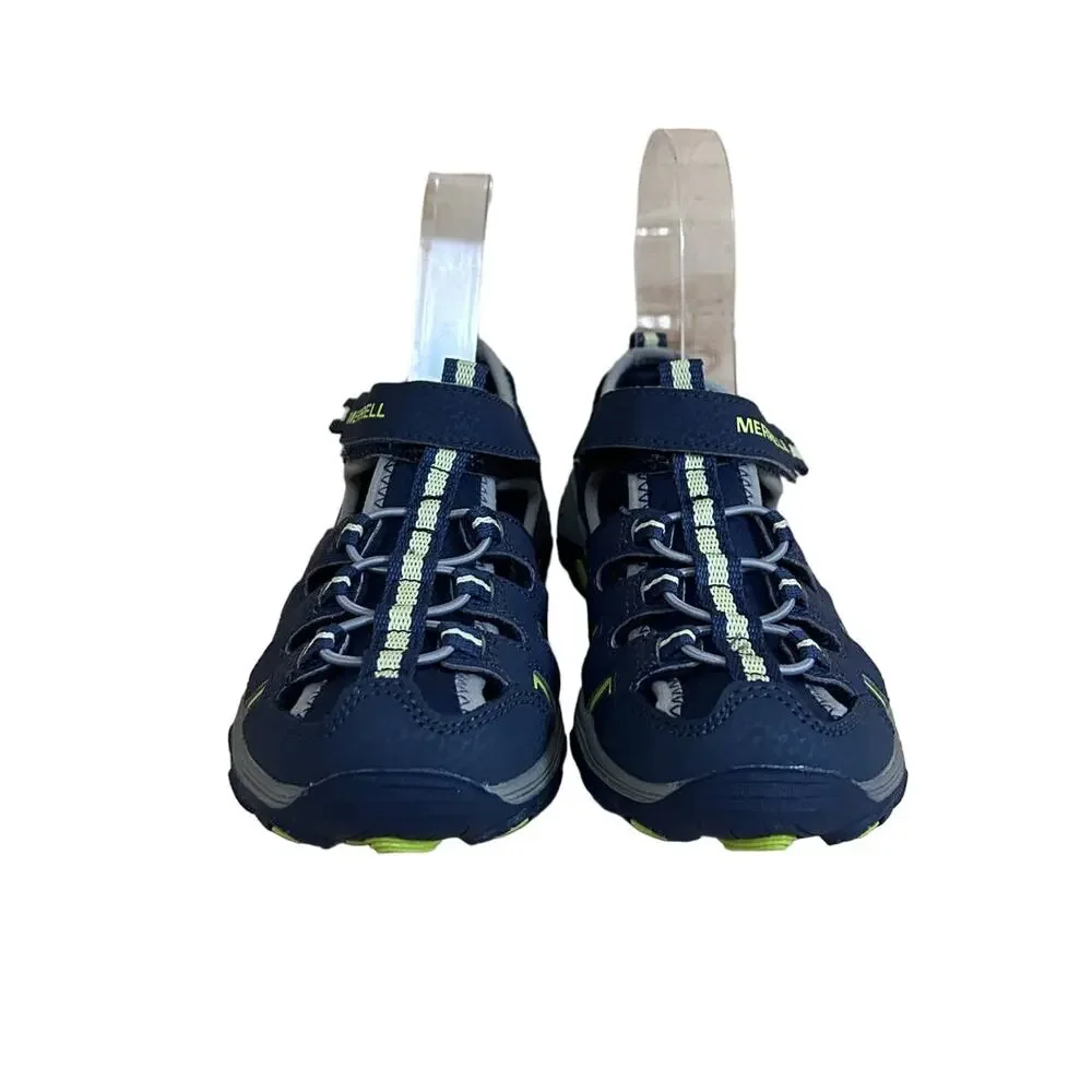 Merrell - Hydro Hiker - Sandals - Blue/Green - Kids Little Unisex - 1M - MC54859